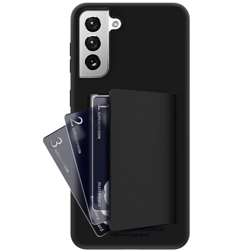 슈퍼디비전 갤럭시S22 밸런스 카드 범퍼 하드 케이스_이미지