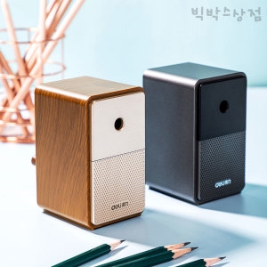 오토피드 5단 레트로 연필깎이 브라운 1p 신학기 입학선물 학용품 색연필깎이 스피커모양 단체선