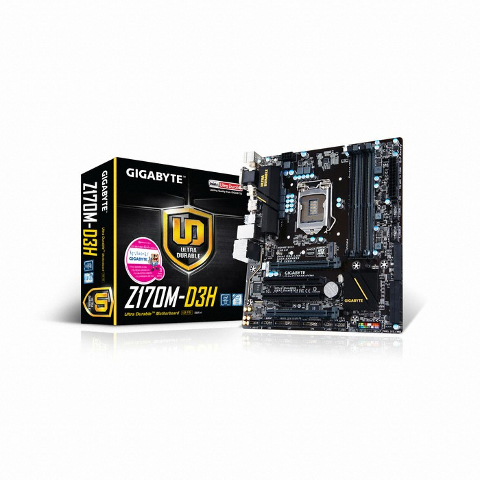 GIGABYTE GA-Z170M-D3H 듀러블에디션 제이씨현