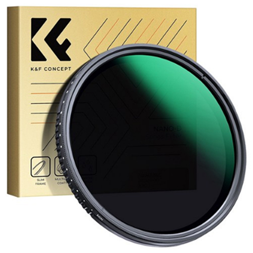 K&F Concept NANO-D Variable ND2-400 렌즈필터 해외구매 (58mm)_이미지