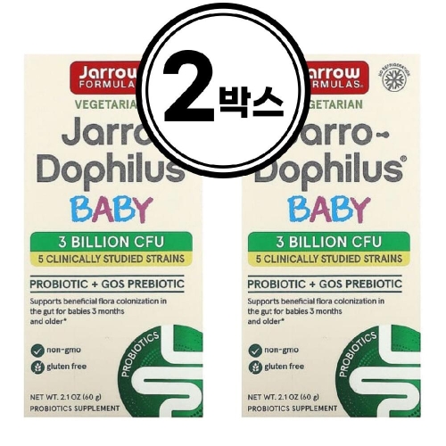 자로우포뮬러스 자로 도피러스 아기용 30억 CFU 60g (2개)_이미지