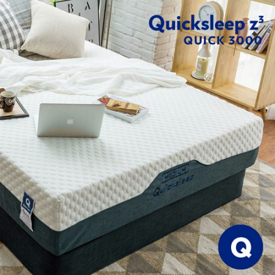 퀵슬립 Q3000 브라운 메모리폼 매트리스 Q (35cm)_이미지
