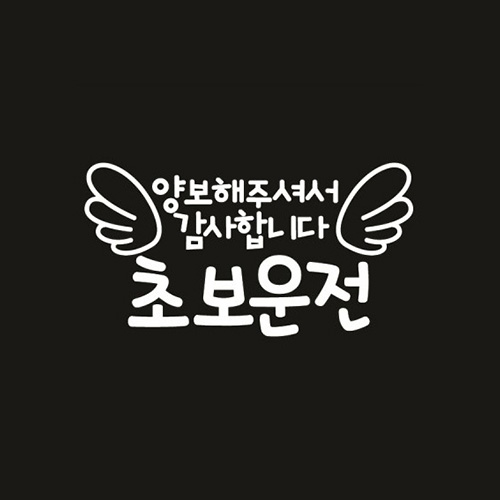 양보해주셔서 감사합니다 초보운전2