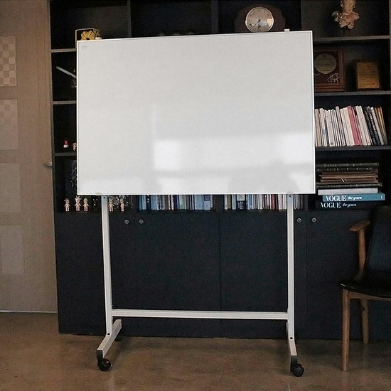 강경숙칠판 프리미엄 DAG 자석화이트보드 이동식 SET