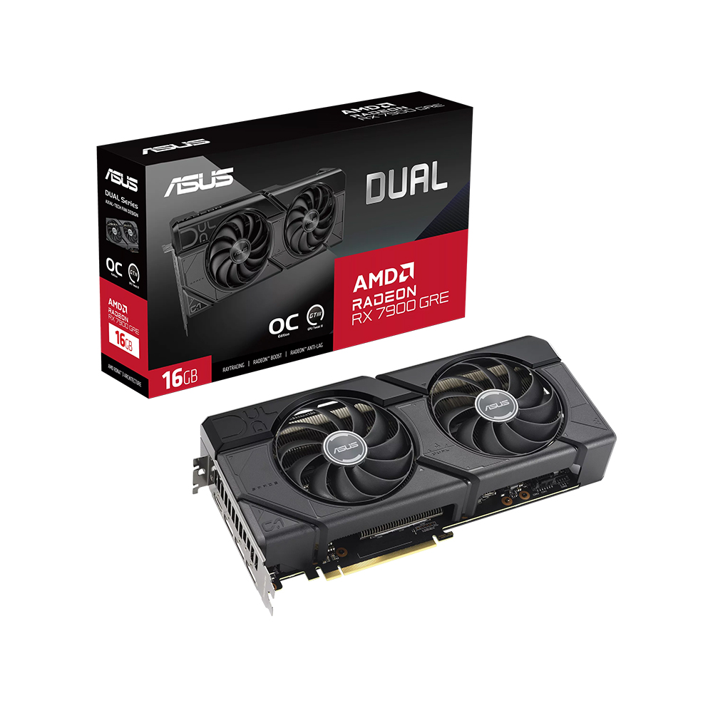 ASUS DUAL 라데온 RX 7900 GRE O16G OC D6 16GB