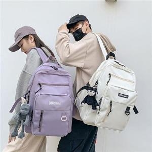 셀러허브 JHMPQ2R7_51IC캐주얼 커플 캠퍼스 멀티레이어 백팩