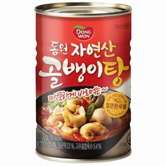 동원F&B 자연산 골뱅이탕 얼큰한국물 300g (1개)_이미지