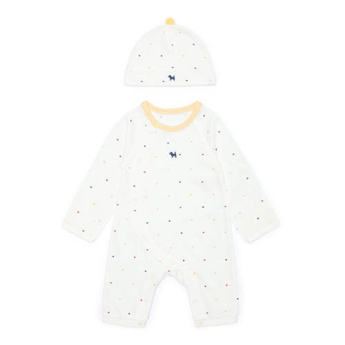 블루독 베이비 멀티하트배내우주복SET 44170-001-04