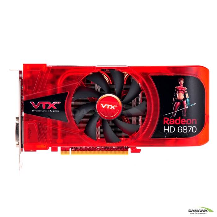 VTX3D 라데온 HD 6870 2DH D5 1GB 5팩 (PC방)