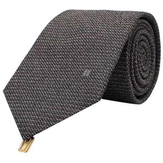 닥스 솔리드 패턴 넥타이 DJG1ACF1231 (G1, 그레이)_이미지