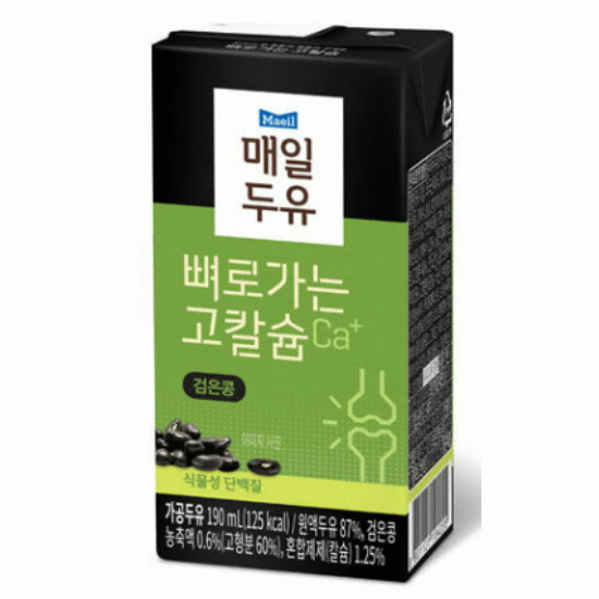 매일두유 뼈로가는 고칼슘 검은콩 190ml