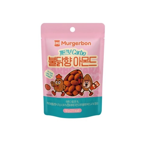 머거본 까르보불닭향 아몬드 50g