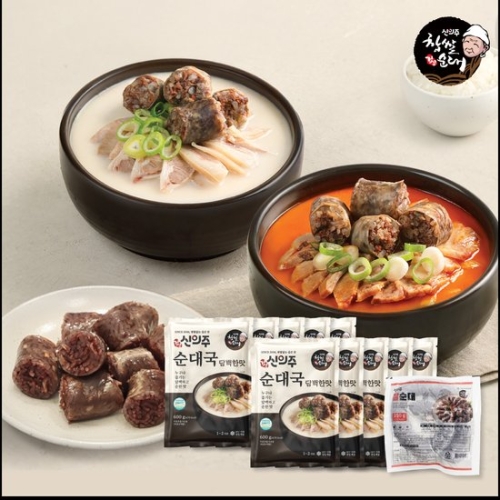 (주)거성푸드 신의주 순대국 담백한맛 600g (10개)_이미지