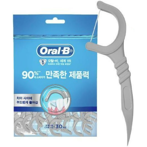 오랄비 C자형 치실 30개입 (3개)_이미지