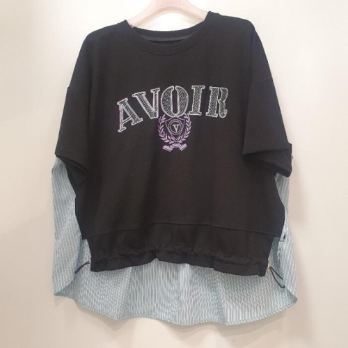 SOOS DP01 배색자수 S242NTS4W1 S14387503_이미지