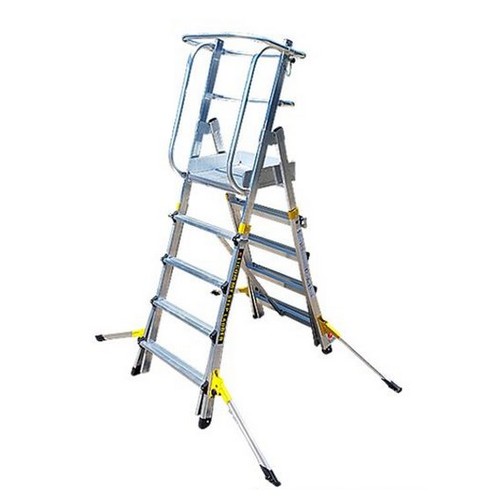 안전작업발판 사다리 SM-LSP (4단)_이미지