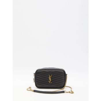 생로랑 모노그램 퀼팅 루 미니 블랙 크로스백 748849 DV707 1000 150967023_이미지