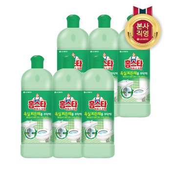 LG생활건강 홈스타 파워스크럽 욕실용 550ml (6개)