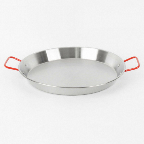 로메이키친 무광스텐식기 레드 빠에야팬 (34cm)_이미지