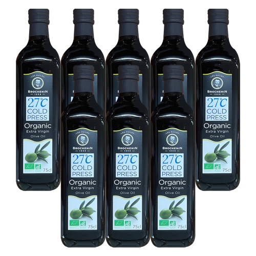 브로슈낭 유기농 엑스트라버진 올리브유 750ml (8개)_이미지