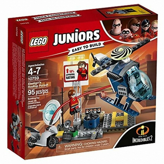 레고 주니어 인크레더블 엘라스티걸의 옥상 추격전 (10759)