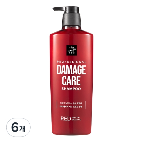 미쟝센 데미지케어 레드 프로틴 샴푸 680ml (6개)_이미지