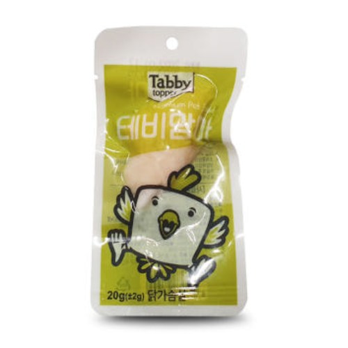 테비토퍼 테비맘마 닭가슴살 20g (1개)_이미지
