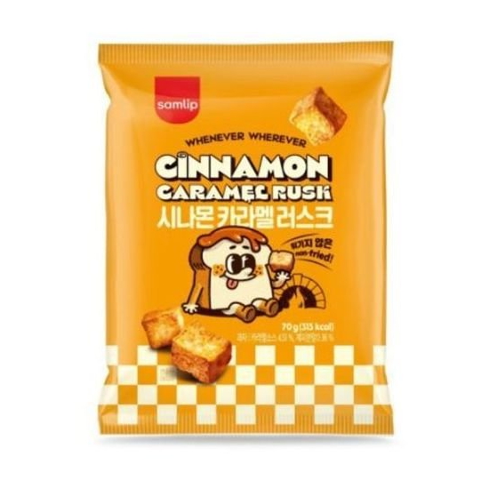 SPC삼립 시나몬 카라멜러스크 70g
