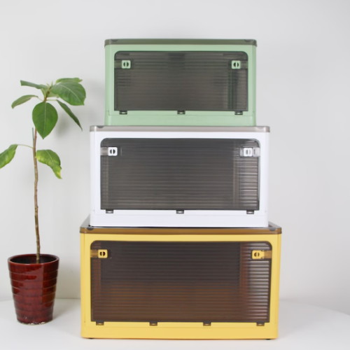 엘린까사 오픈형 도어 폴딩박스 대형 56L