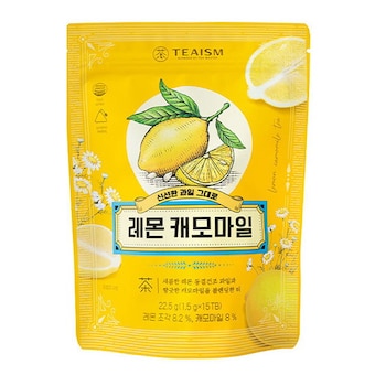 쌍계명차 티이즘 레몬 캐모마일 15T