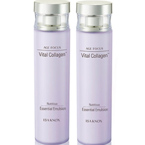 이자녹스 에이지포커스 바이탈 콜라겐 에센셜 스킨+에멀전 2종 세트