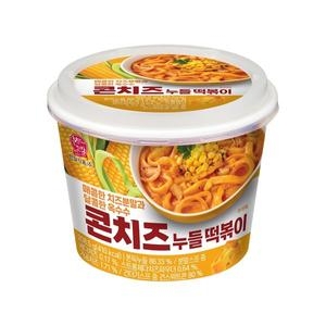 한일식품 본고장 콘치즈 누들떡볶이 208.5g (5개)_이미지