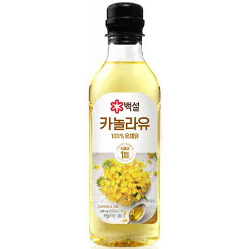 백설 카놀라유 500ml이미지입니다. 누르면 해당 게시물로 새창이동합니다.