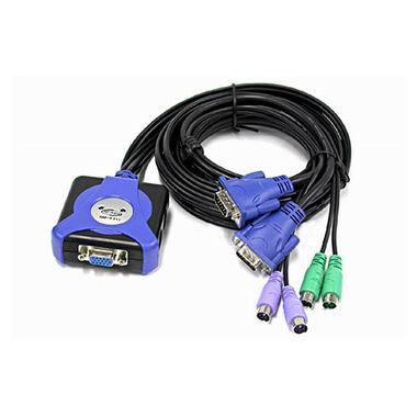 강원전자 NETmate 2:1 KVM PS2 미니 NM-K211_이미지