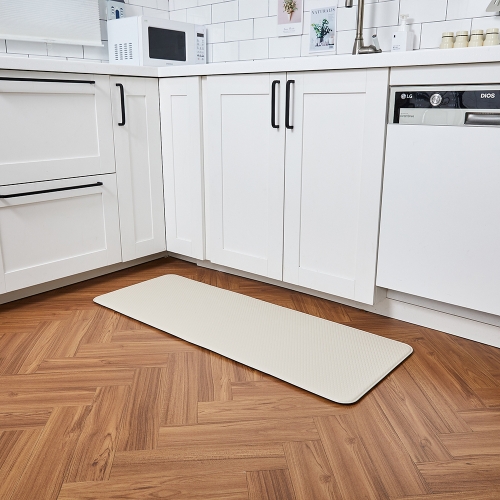 이랜드리테일 모던하우스 솔리드 양면 PVC 주방매트 M 120X44X1.4 BEIGE