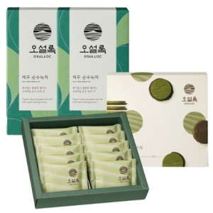 오설록 시그니처 비스킷+순수 녹차 20EA 2입+증정