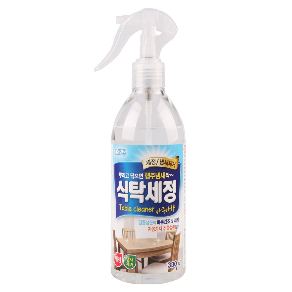 리빙굿 식탁세정제 아쿠아향 330ml (2개)_이미지