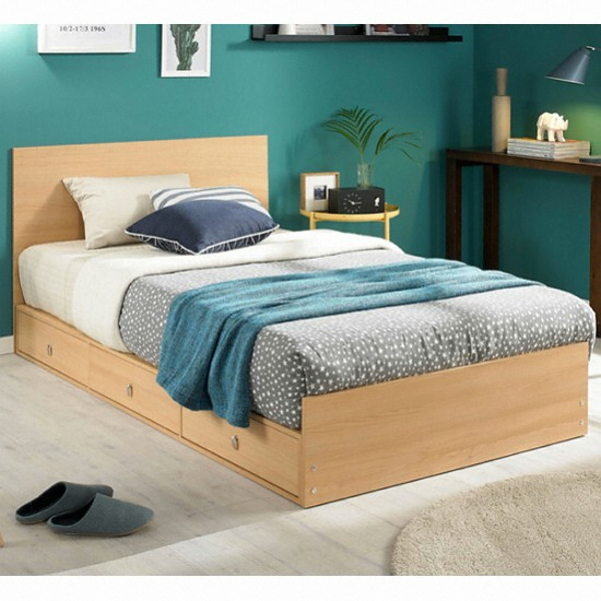 아메리카나베드 알론1 6칸 서랍형 침대 SS (매트별도)_이미지