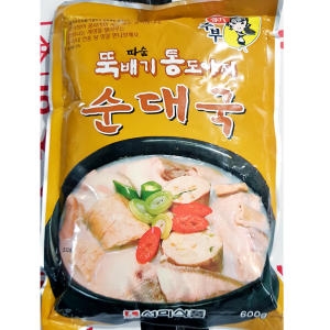 선미식품 뚝배기 통도야지 순대국 600g (25개)