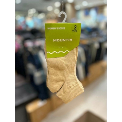 동진레저 마운티아 24년 남녀공용 블레드로우컷3번들양말 2MQSCX4906-WH