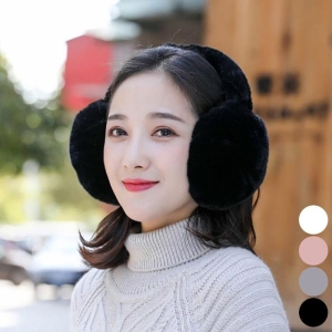 라일리 Rly 여성 왕 털 포근한 귀마개 폴딩 두툼한 퍼 귀덮개 11556902_이미지