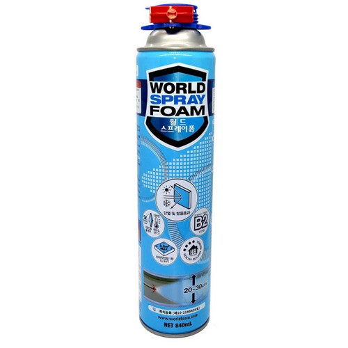 월드스프레이폼 건타입 840ml (15개)