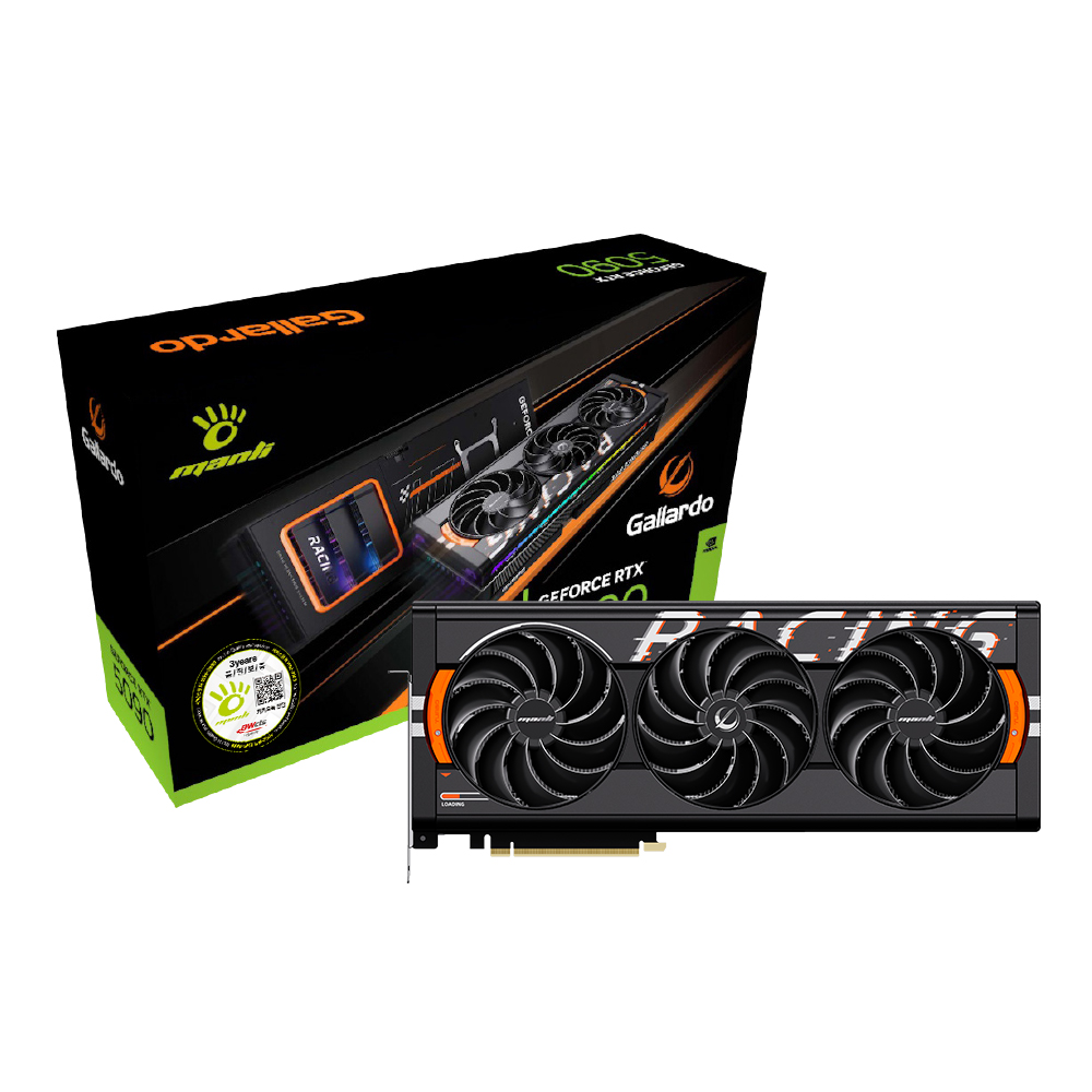 MANLI 지포스 RTX 5090 Gallardo OC D7 32GB 대원씨티에스_이미지