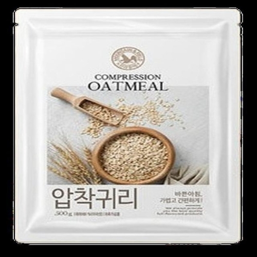 산과들에 오트밀 압착귀리 500g (4개)_이미지
