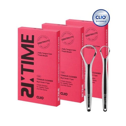 크리오 덴티메이트 리타임 혀클리너 스푼형 2개입 (3세트)_이미지
