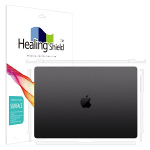 폰트리 힐링쉴드 애플 2024 맥북프로16 M3 무광 외부보호필름 측면/테두리 2매