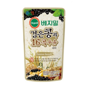 정식품 베지밀 검은콩과 16곡 파우치 190ml (45개)_이미지