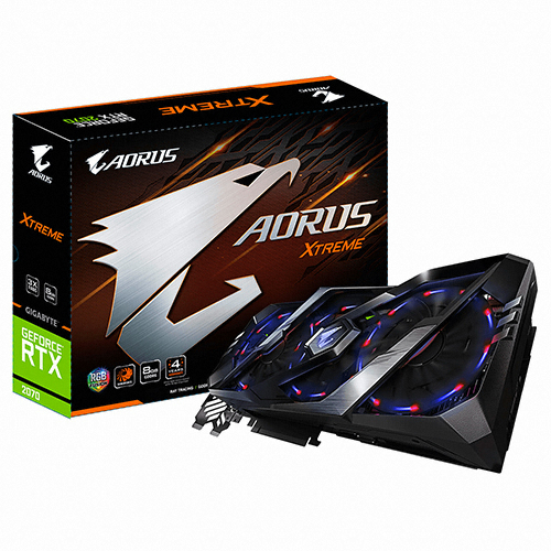 GIGABYTE AORUS 지포스 RTX 2070 XTREME D6 8GB
