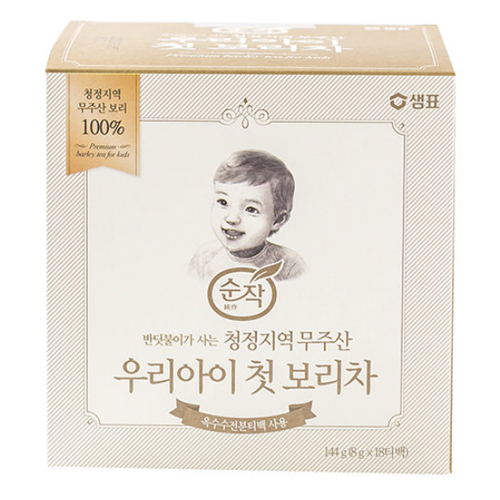 샘표식품 순작 우리아이 첫 보리차 18T이미지입니다. 누르면 해당 게시물로 새창이동합니다.