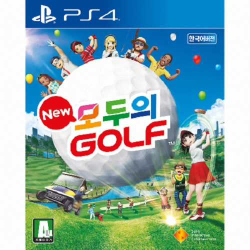 클랩핸즈 뉴 모두의 골프 PS4 (중고,한글판)